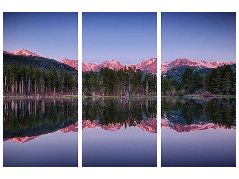 3-piece-canvas-print-sprague-lake-rocky-mountains