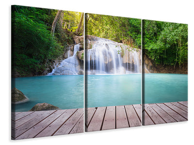 3-piece-canvas-print-terrace-at-the-waterfall