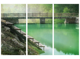 3-piece-canvas-print-the-green-pond