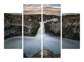 4-piece-canvas-print-aldeyjarfoss-waterfall-north-iceland
