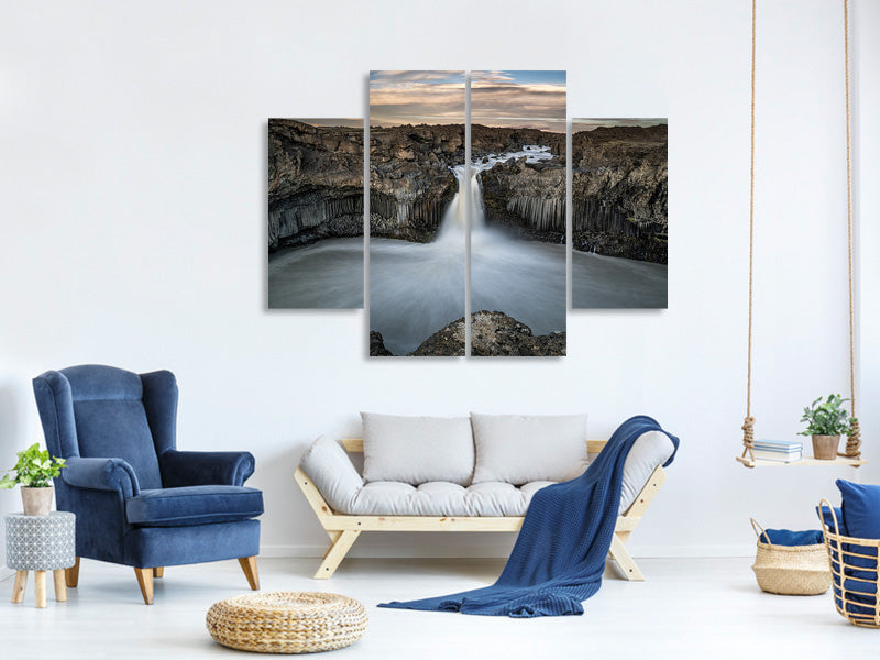 4-piece-canvas-print-aldeyjarfoss-waterfall-north-iceland