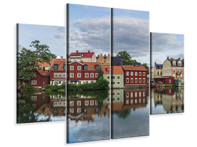 4-piece-canvas-print-august-view-at-old-town