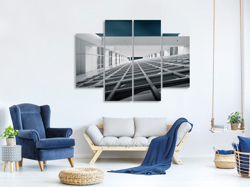 4-piece-canvas-print-corridors-of-power