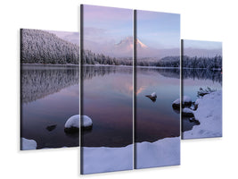 4-piece-canvas-print-first-snow-meet-first-light-ii