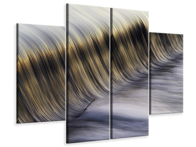 4-piece-canvas-print-golden-water