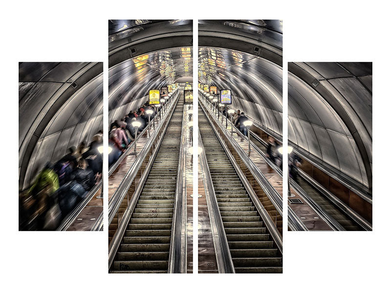 4-piece-canvas-print-in-the-metro