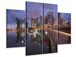 4-piece-canvas-print-jubilee-bridge