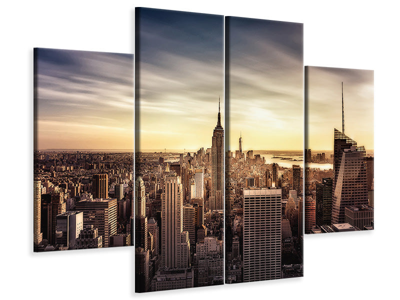 4-piece-canvas-print-long-sunset