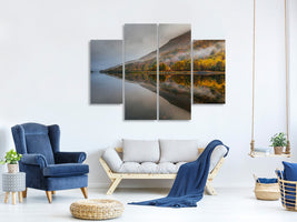 4-piece-canvas-print-misty-loch