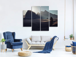 4-piece-canvas-print-morning-in-dolomites