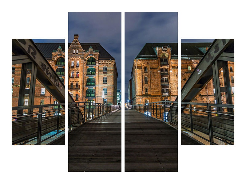 4-piece-canvas-print-on-the-long-bridge