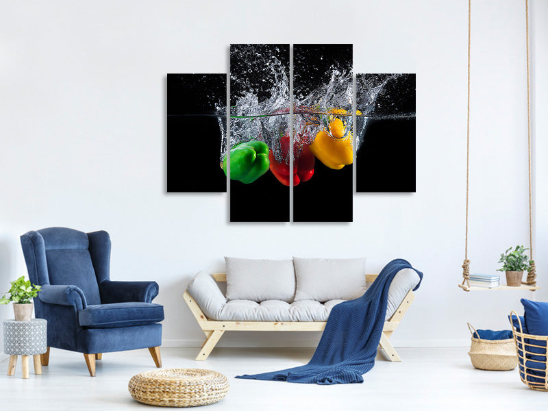 4-piece-canvas-print-paprika-splash