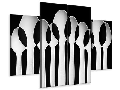 4-piece-canvas-print-spoons-abstract-forest