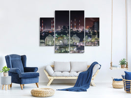 4-piece-canvas-print-technoscape