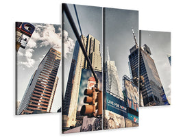 4-piece-canvas-print-times-square