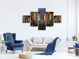 5-piece-canvas-print-on-the-long-bridge