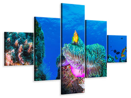 5-piece-canvas-print-sea-life