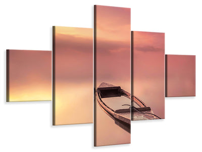 5-piece-canvas-print-the-boat
