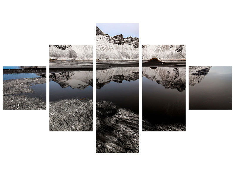 5-piece-canvas-print-the-metamorphosis-of-stokksnes
