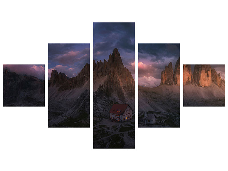 5-piece-canvas-print-tre-cime