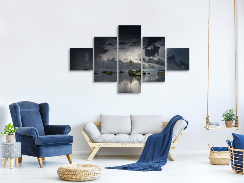 5-piece-canvas-print-tropical-storm-ii