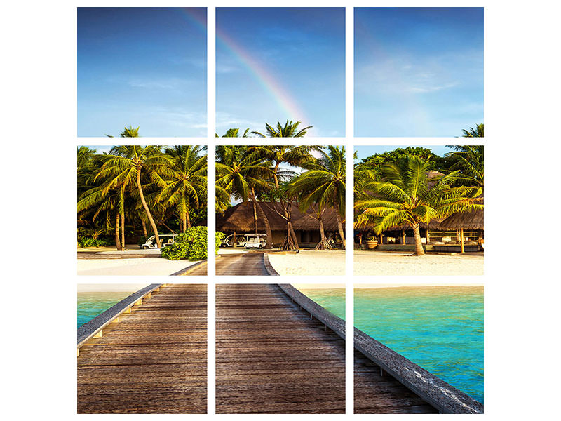 9-piece-canvas-print-island-paradise