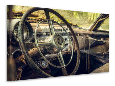 canvas-print-disintegrated-vintage-car