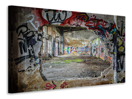 canvas-print-graffiti-in-old-warehouse