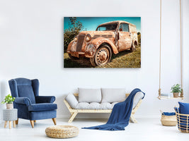 canvas-print-oldtimer-with-rust