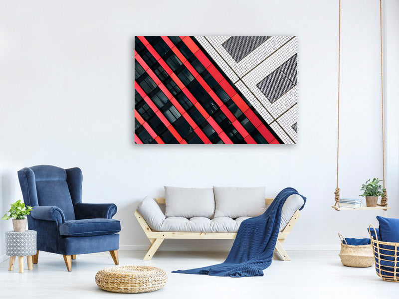 canvas-print-red-diagonals