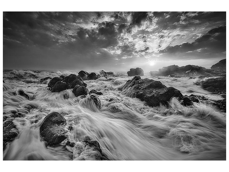 canvas-print-rough-sea-sunset-x