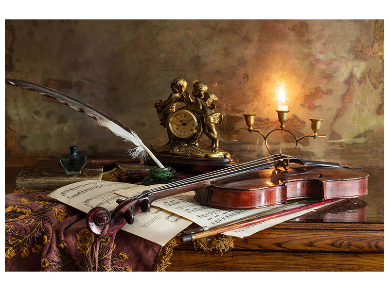 canvas-print-still-life-with-violin-and-clock