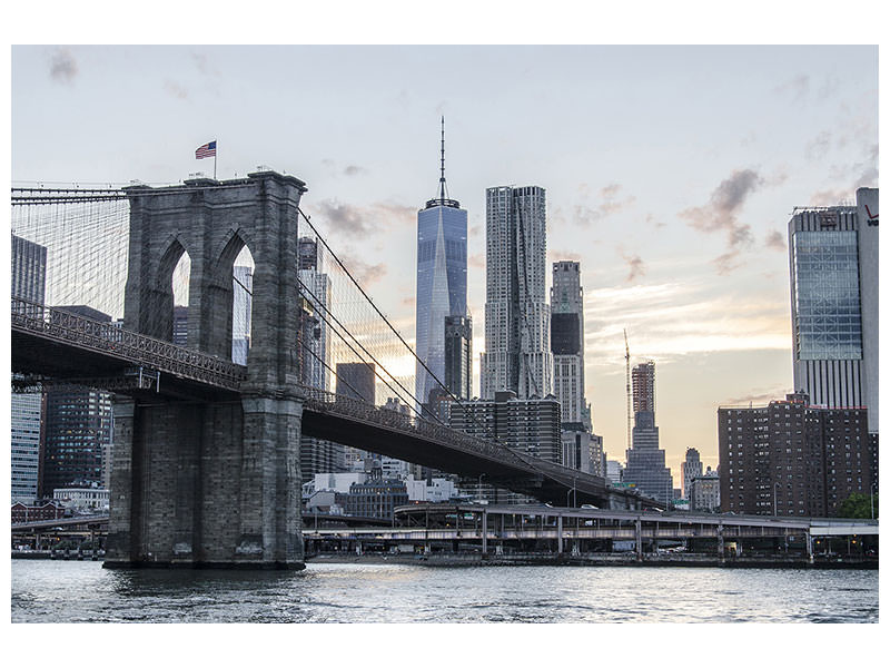 canvas-print-the-brooklyn-bridge-in-the-evening