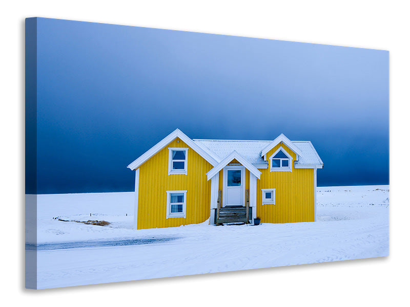 canvas-print-the-yellow-house