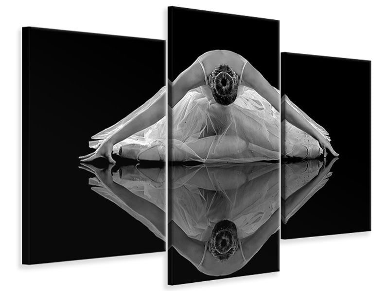 modern-3-piece-canvas-print-ballerina-reflection