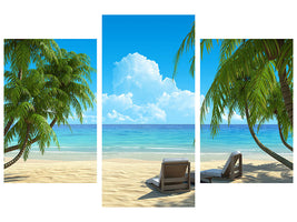modern-3-piece-canvas-print-beach-paradise-ii