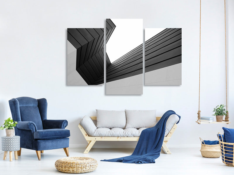 modern-3-piece-canvas-print-broken-lines-ii