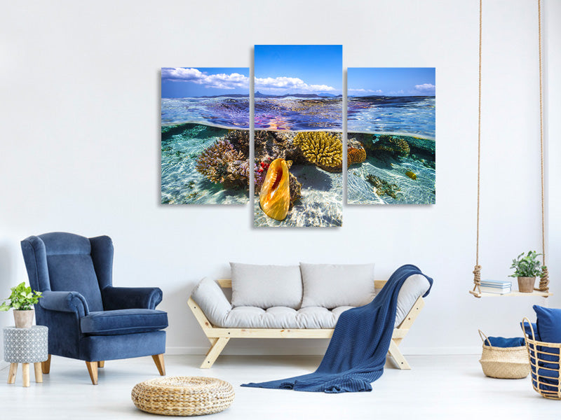 modern-3-piece-canvas-print-lagoon-life