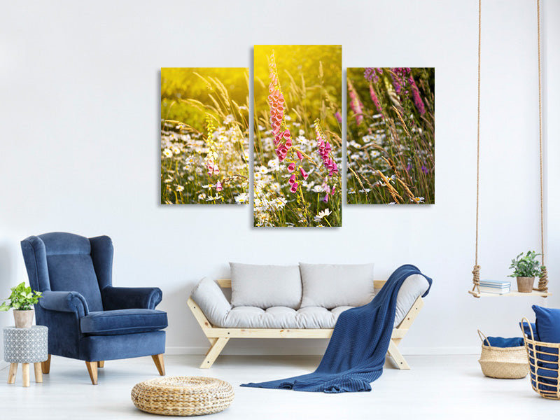 modern-3-piece-canvas-print-summer-flower-meadow