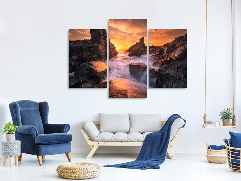 modern-3-piece-canvas-print-the-edge-of-the-world