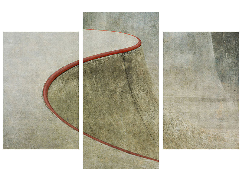 modern-3-piece-canvas-print-the-red-curve