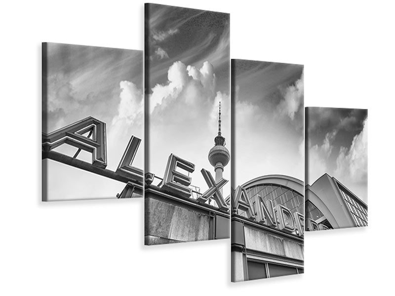 modern-4-piece-canvas-print-alexanderplatz