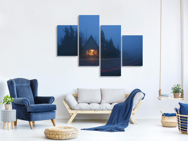 modern-4-piece-canvas-print-blue-hour