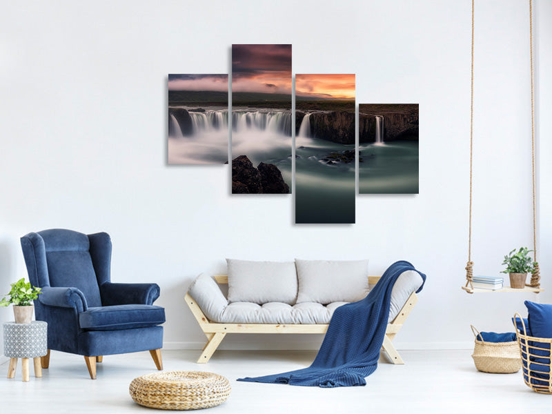 modern-4-piece-canvas-print-fire-and-water-ii