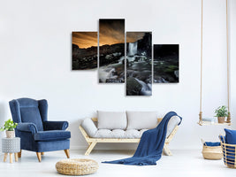 modern-4-piece-canvas-print-iceland-a