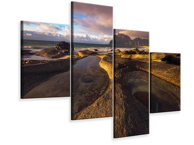 modern-4-piece-canvas-print-last-light-of-the-day