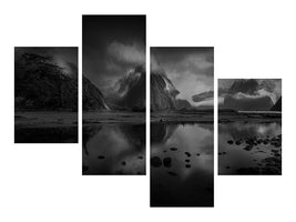 modern-4-piece-canvas-print-milford-sound