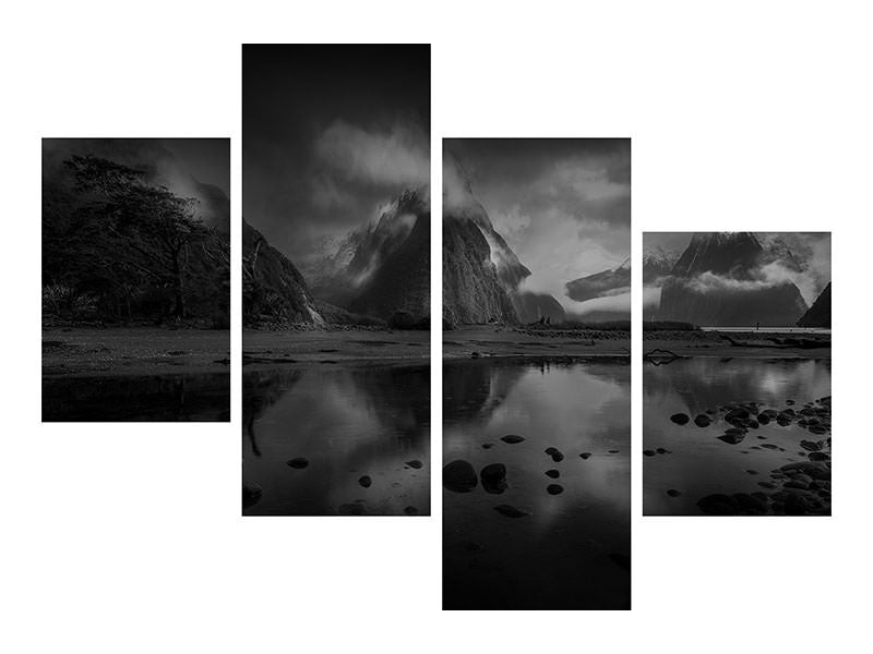 modern-4-piece-canvas-print-milford-sound