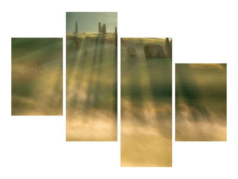 modern-4-piece-canvas-print-mist-ii
