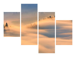 modern-4-piece-canvas-print-misty-morning-a